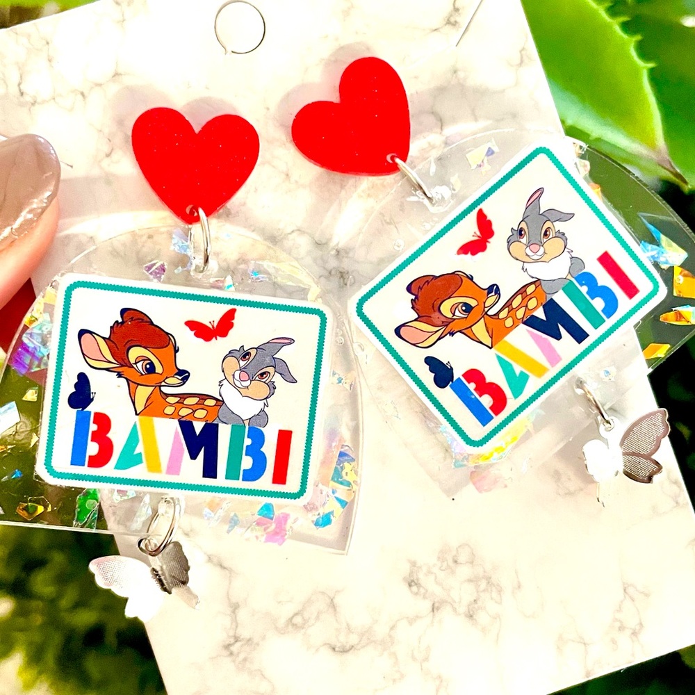 Bambi Acrylic Earrings